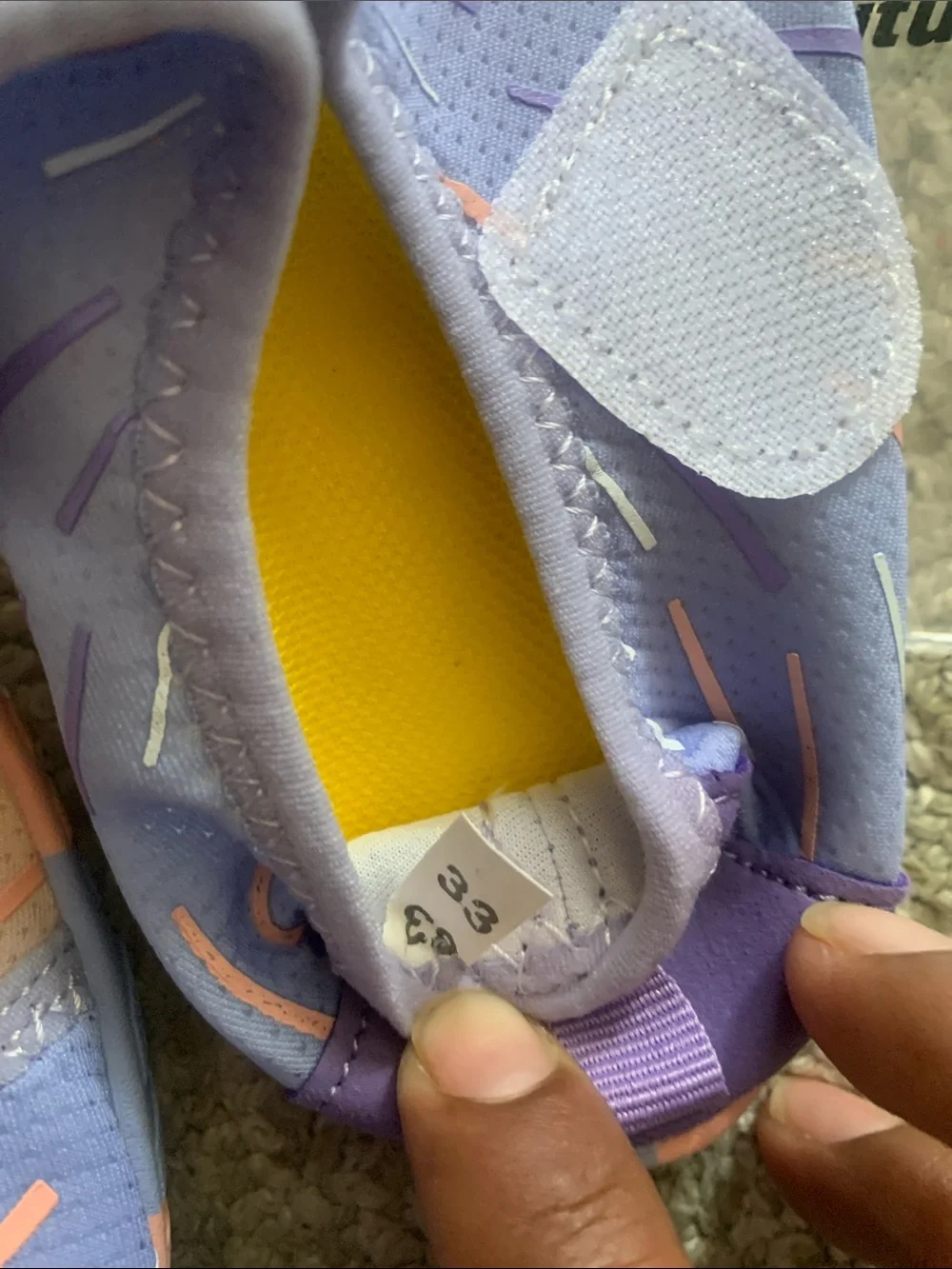 QuickShark Kids' Purple & Pink Water Shoes with Adjustable Strap